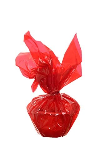 Amscan Large Cello Wrap-20 x 100' Red-1 Roll - Image 2