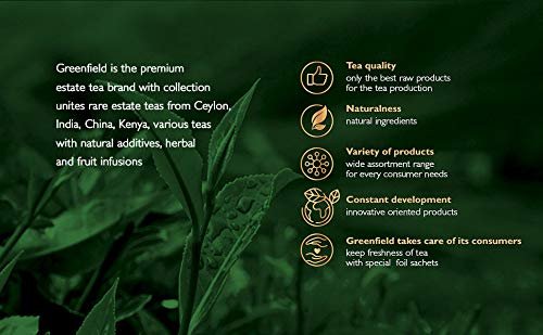 Greenfield Mint Black Tea Fruit, 25 Teabags - Image 4