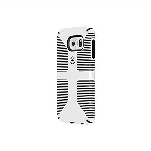 Speck Products CandyShell Grip Case for Samsung Galaxy S6 - Carrying Case - Retail Packaging - White/Black - Image 6