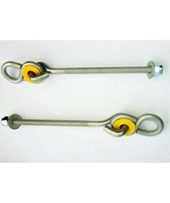 6" x 3/8 Nylon Bushing Swing Hanger Swingset Hardware Playset Playground Galvanized