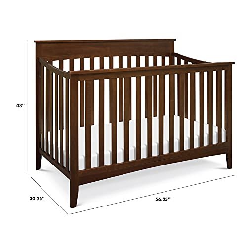 DaVinci Grove 4-in-1 Convertible Crib in Espresso, Greenguard Gold Certified - Image 3