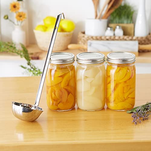 RSVP International Endurance Canning Collection Non-Reactive 18/8 Stainless Steel, Dishwasher Safe, Ladle, 13-1/2" - Image 5