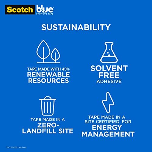 ScotchBlue Original Multi-Surface Painter's Tape, 0.94" x 60 Yd, Pack of 6 Rolls - Image 15