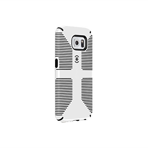 Speck Products CandyShell Grip Case for Samsung Galaxy S6 - Carrying Case - Retail Packaging - White/Black - Image 5