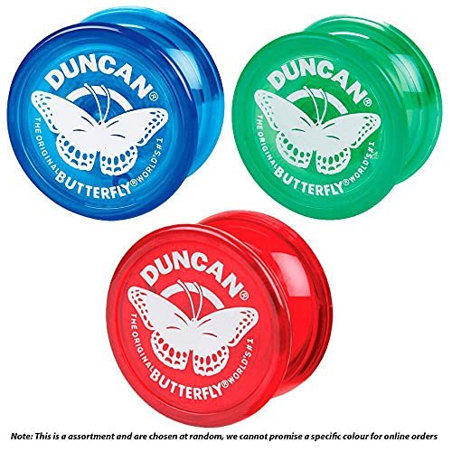 Duncan Toys Butterfly Yo-Yo, Beginner Yo-Yo with String, Steel Axle and Plastic Body, Blue - Image 2
