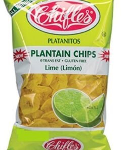 Chifles Plantain Chips Lime (Limon) 4.5 oz. Bag