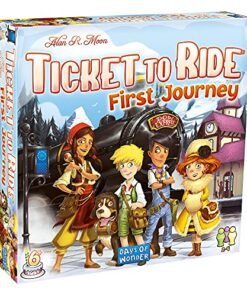 Ticket to Ride First Journey Europe Board Game - White